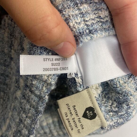 Madewell Southbrook Open-Stitch Pullover Sweater in Space-Dye Size XS - Picture 9 of 10